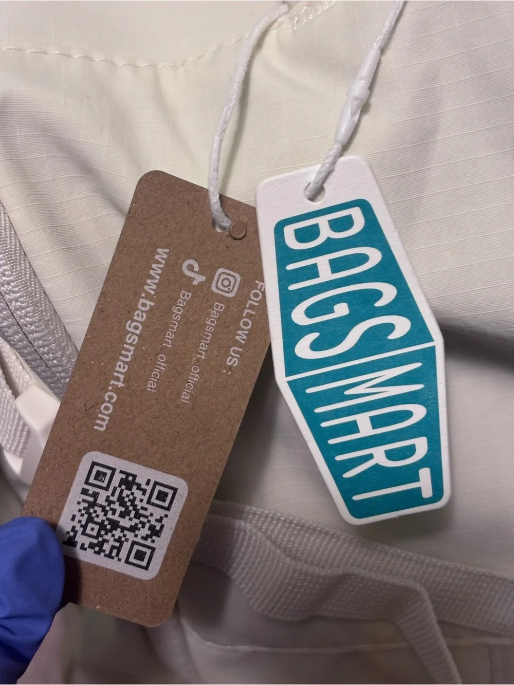 BAGSMART Travel Backpack – Cream – NWT